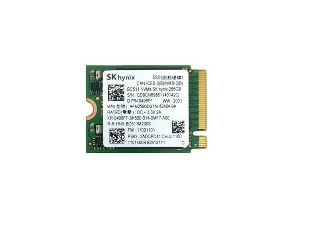 256GB NVMe SSD 2230 PCIe 3