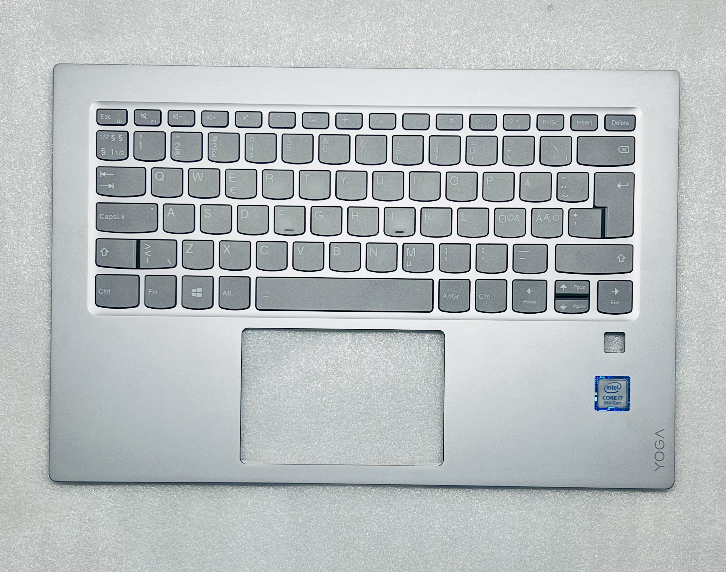 Lenovo IdeaPad Yoga 920-13IKB - Palmrest with Keyboard - QWERTY SWEDISH